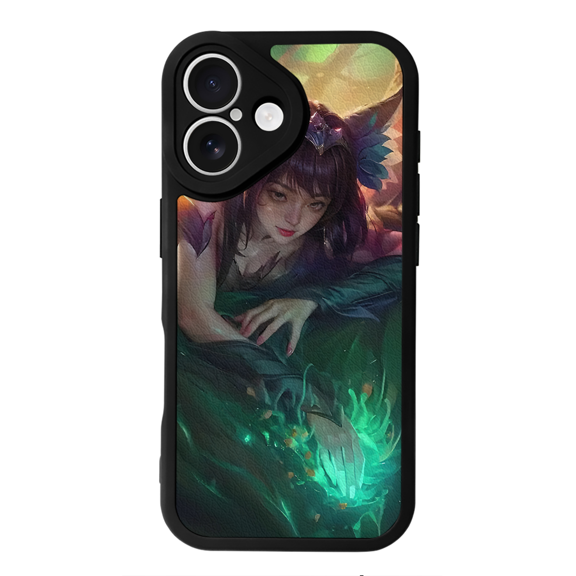 リーグ・オブ・レジェンド League of Legends LOL 【iPhone 16シリーズ対応】シリコンスマホケース（レザー調） 材質：シリコン